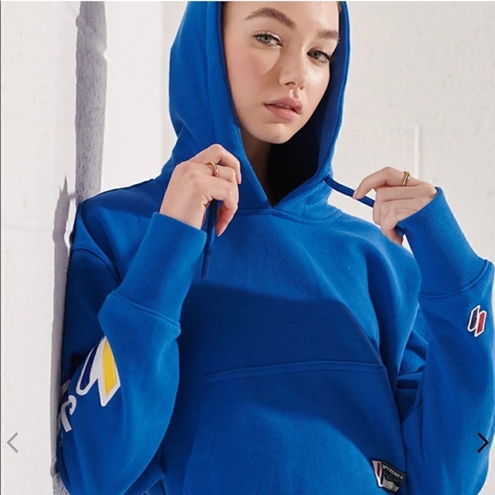 New Superdry Women's Code Boxy Hood Size Large - Picture 4 of 11